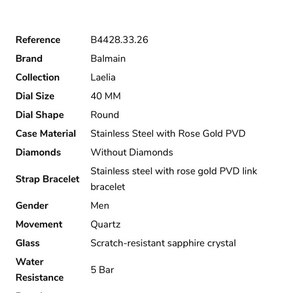 Balmain Watch - Picture 6 of 6